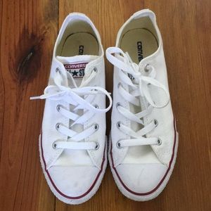 White New Converse Children’s 3